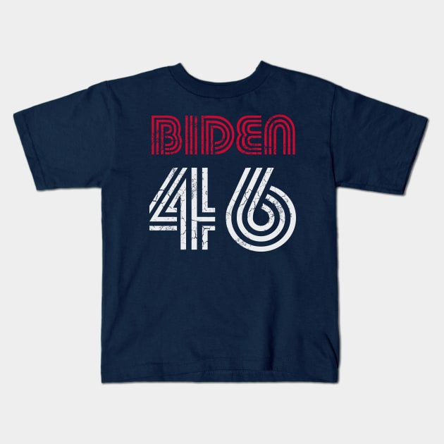 Vote Joe Biden 46 th President USA Kids T-Shirt by E